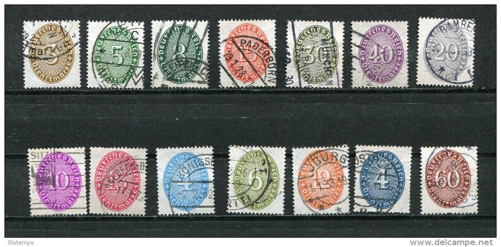 Germany 1927-2  Accumulation Used Numerical