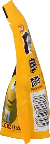 Mars Chocolate M&Ms Peanut Chocolate Grab & Go Size, 5.0 oz