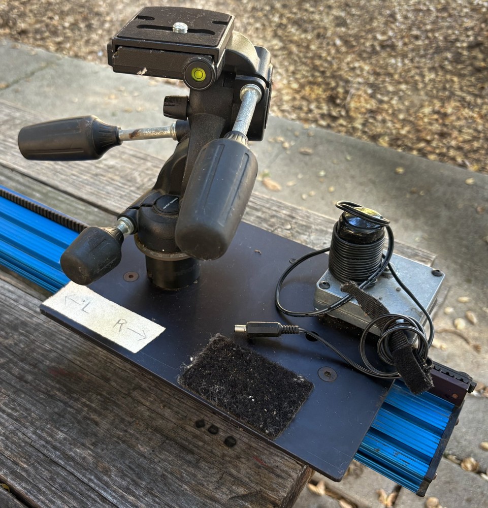 Dynamic Perception Stage Zero MX3 Motion Controller Kit + 6ft Track + Manfrotto