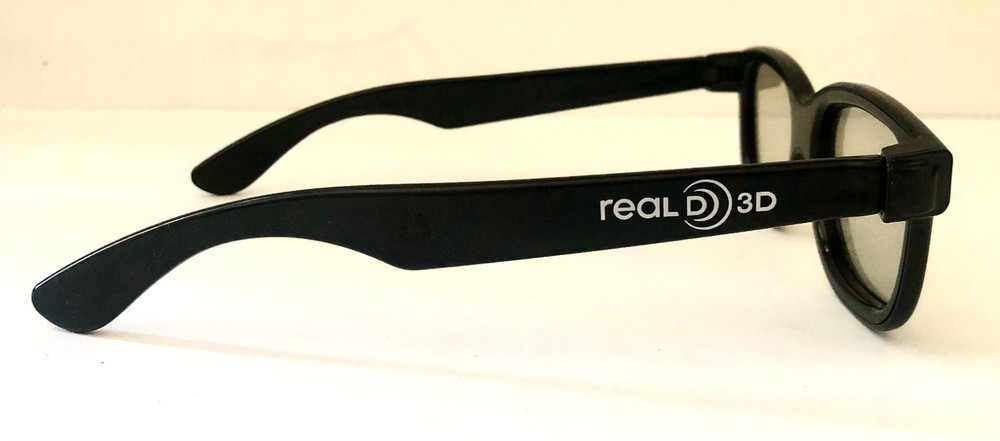 1 Pair Real D 3D Glasses *Pre-Owned/Nice Condition*