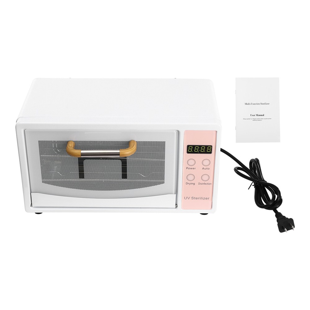 High-Temperature Sterilizer Nail Tools Sterilizer Pink Tabletop Sterilizer US