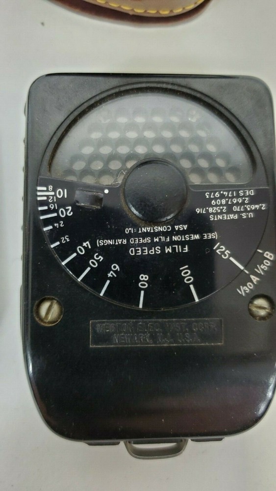 Light Meter Exposure Micronta Type NE-3 & Attachment & Weston Model 853
