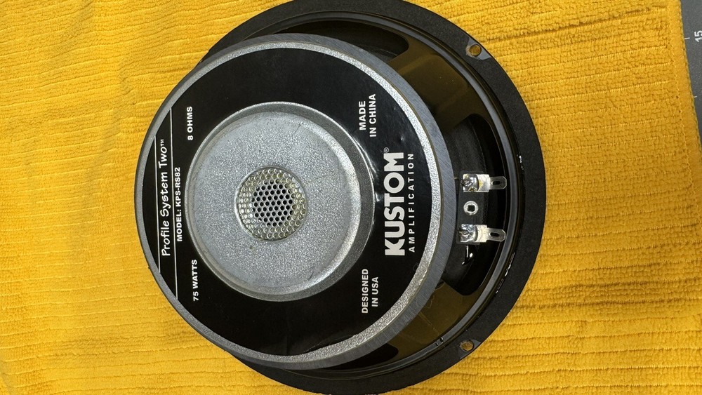 Kustom kps-rs82 8” Woofer Driver 75 Watts Works Great Pull From KPS-LS200 🔥🔥
