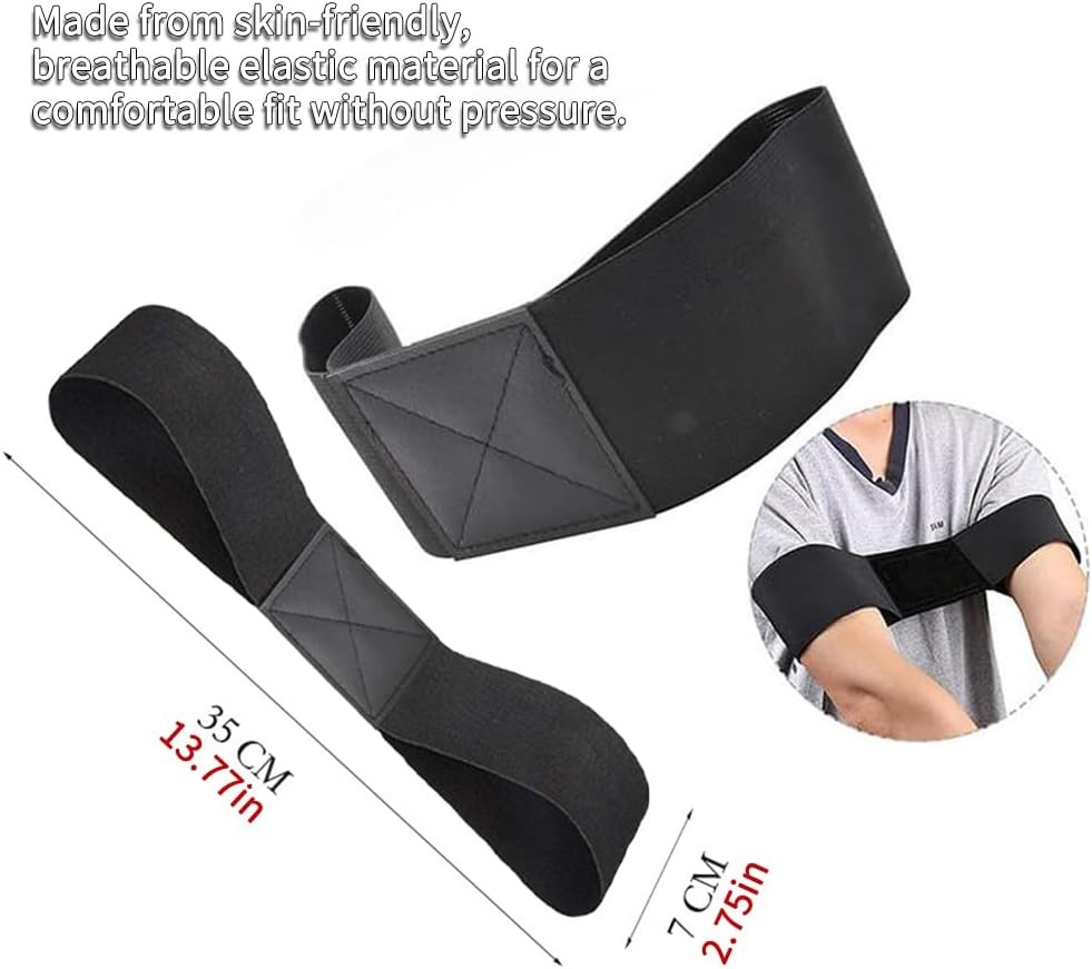 Golf Swing Training Correcting Arm Band and Corrector Wrist Trainer Protector