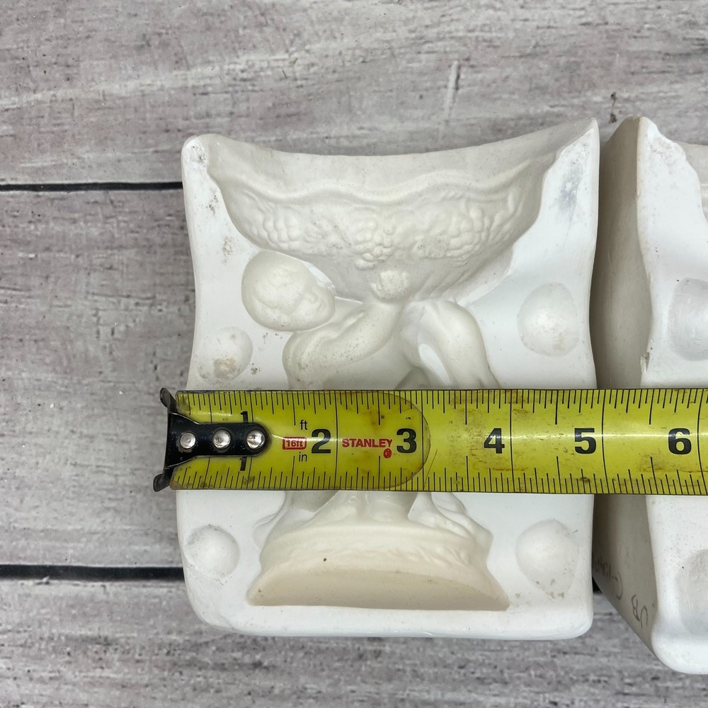 Unbranded Ceramic Casting Mold Cherub Grape Compote #937