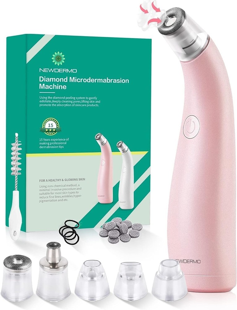 Portable Diamond Microdermabrasion Device