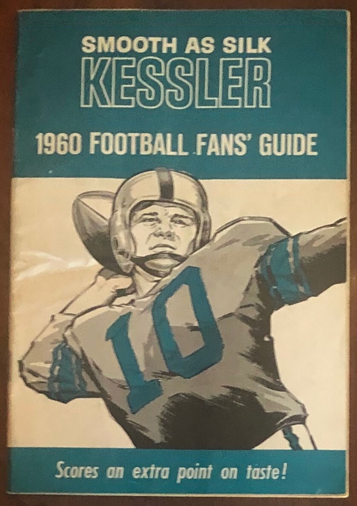 1960 Kessler Football Fans Guide