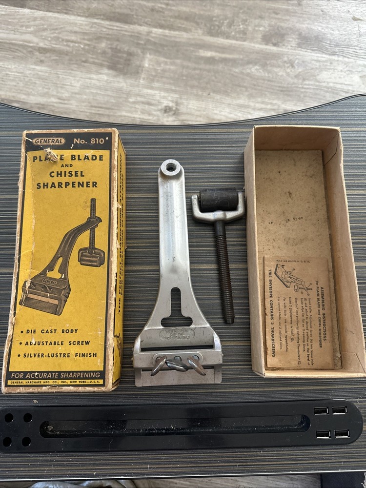 Vintage General Plane And Chisel Sharpener No. 810 USA