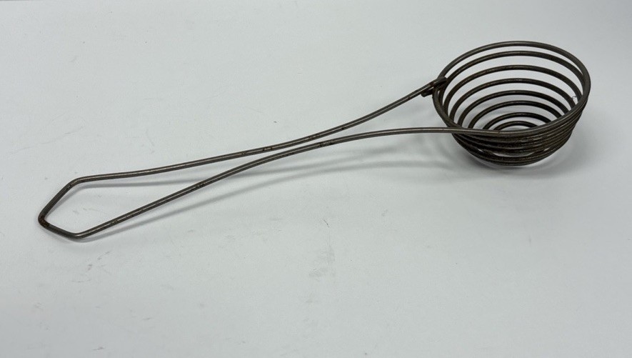 Anchor Hocking Jar With Vintage Kitchen Utensils