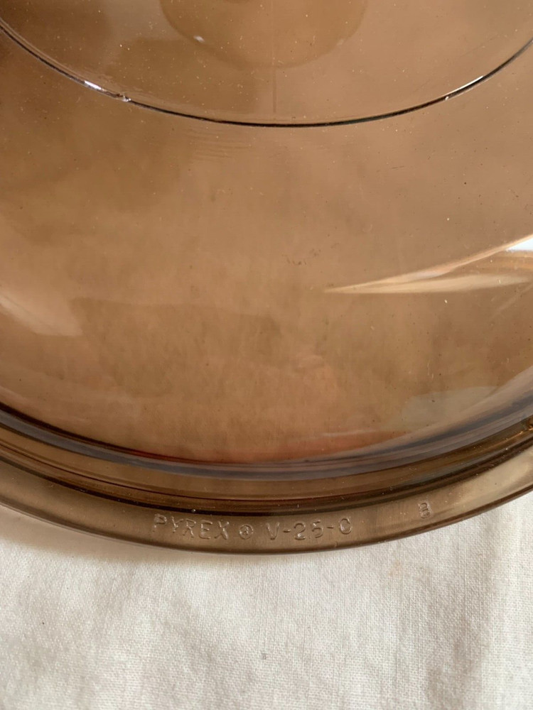 Pyrex Amber Lid 8" Replacement V-25-C
