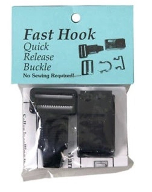 FAST HOOK MOTORCYCLE HELMET CHIN STRAP QUICK RELEASE biker leathers