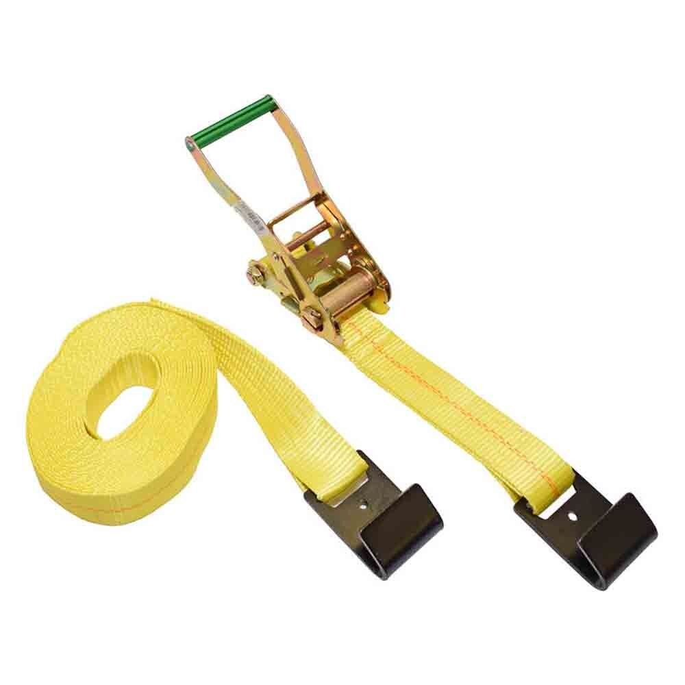 Erickson Ratchet Tie-Down With Flat Hooks (557-27)