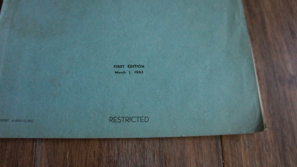 WWII Identification & Tactical Functions of Naval Vessels Workbook First Edition