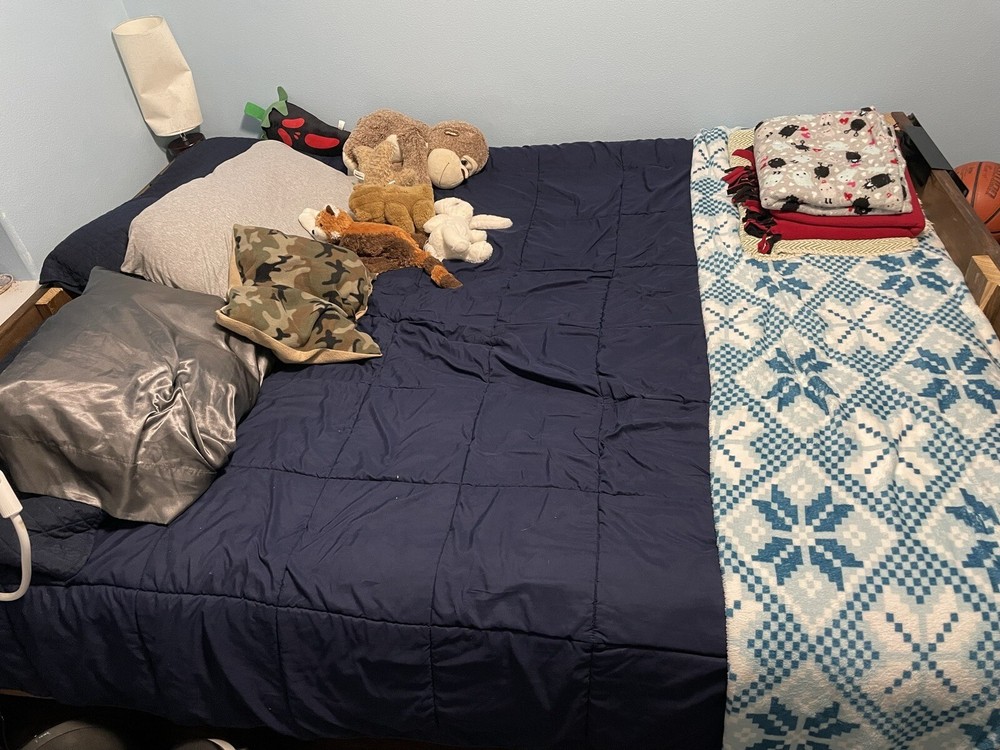 Queen Mattress And Bed Frame Set
