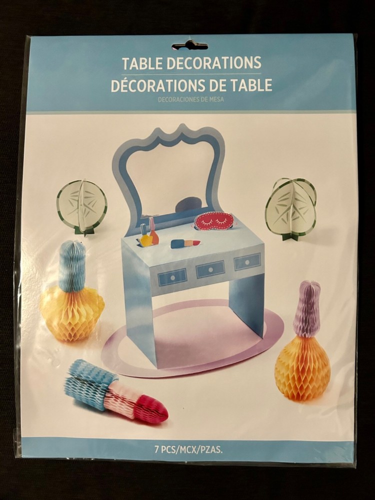 7pc Relaxation Table Decorations
