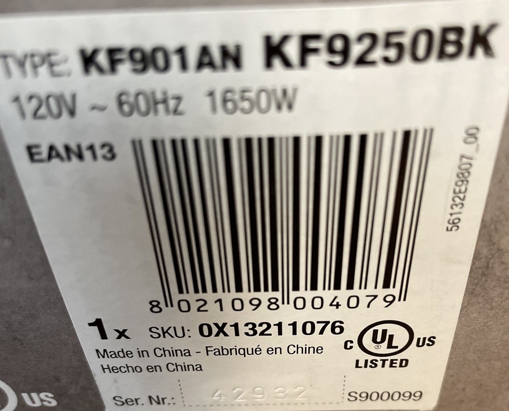 Braun MultiServe Plus Coffee, both Hot & Cold KF9250BK