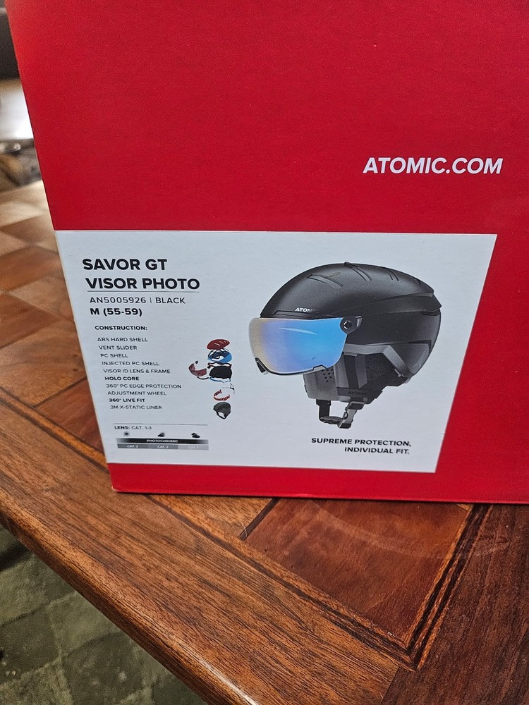 Atomic Savor Amid Visor HD Helmet Medium, 55-59cm