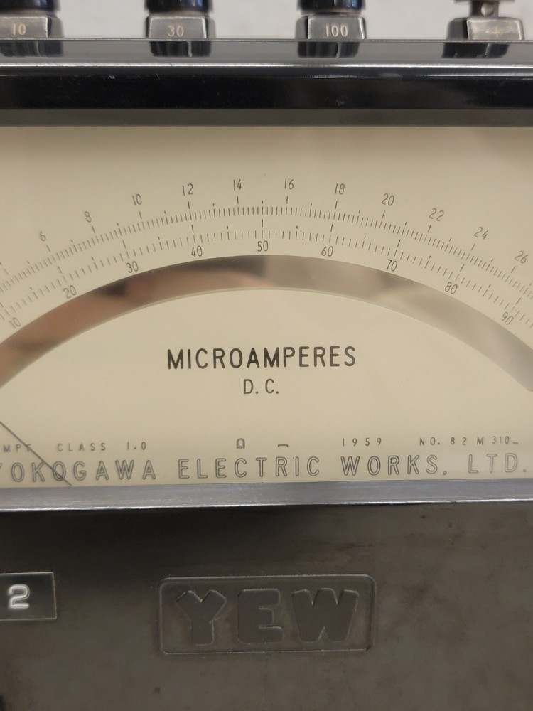 Yokogawa DC Microamperes JisC1102