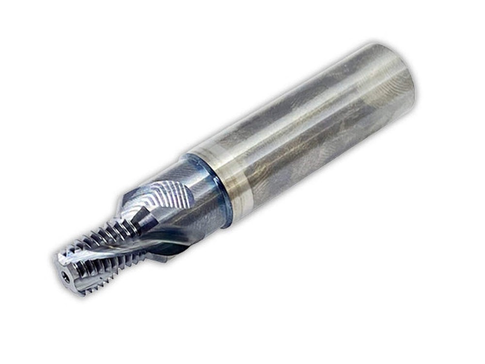 1/4-18 NPTF Carbide Thread Mill TiCN - Komet