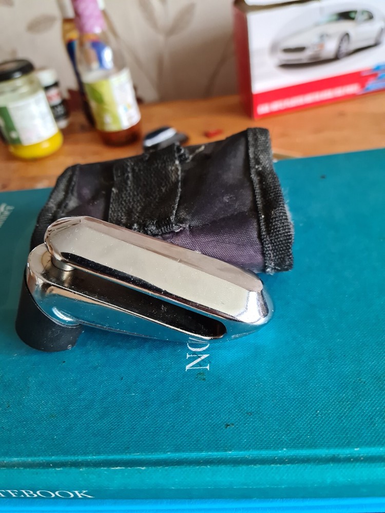 motorcycle disc lock used