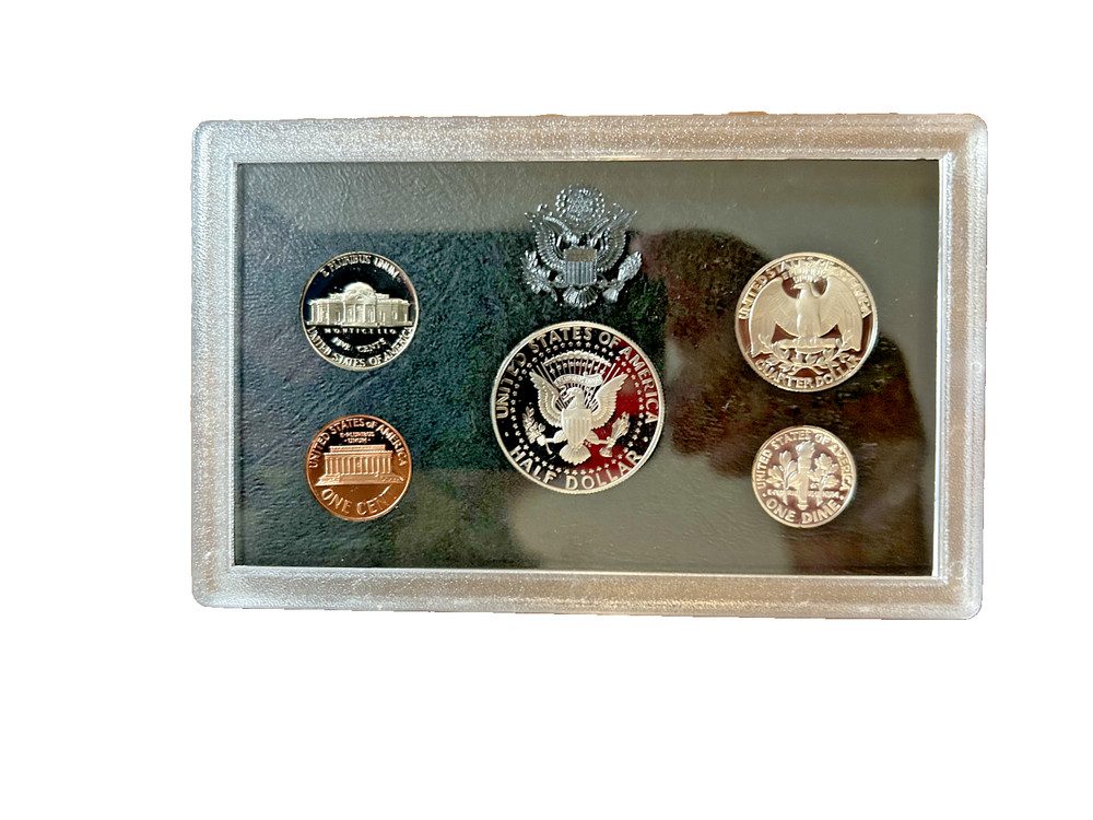 1992 Silver Proof Set with Certificate of Authenticity and Original Packaging