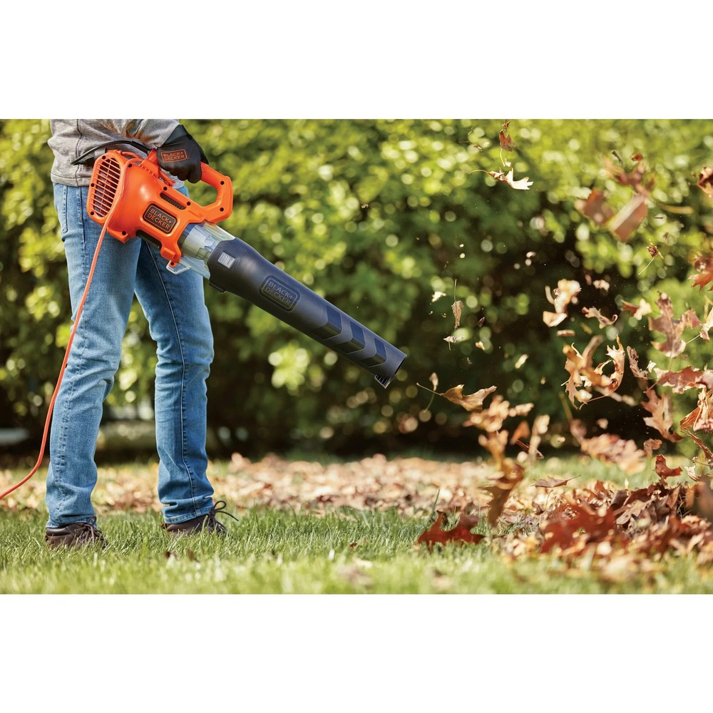 BLACK+DECKER Leaf Blower, Axial, 9-Amp - BEBL750