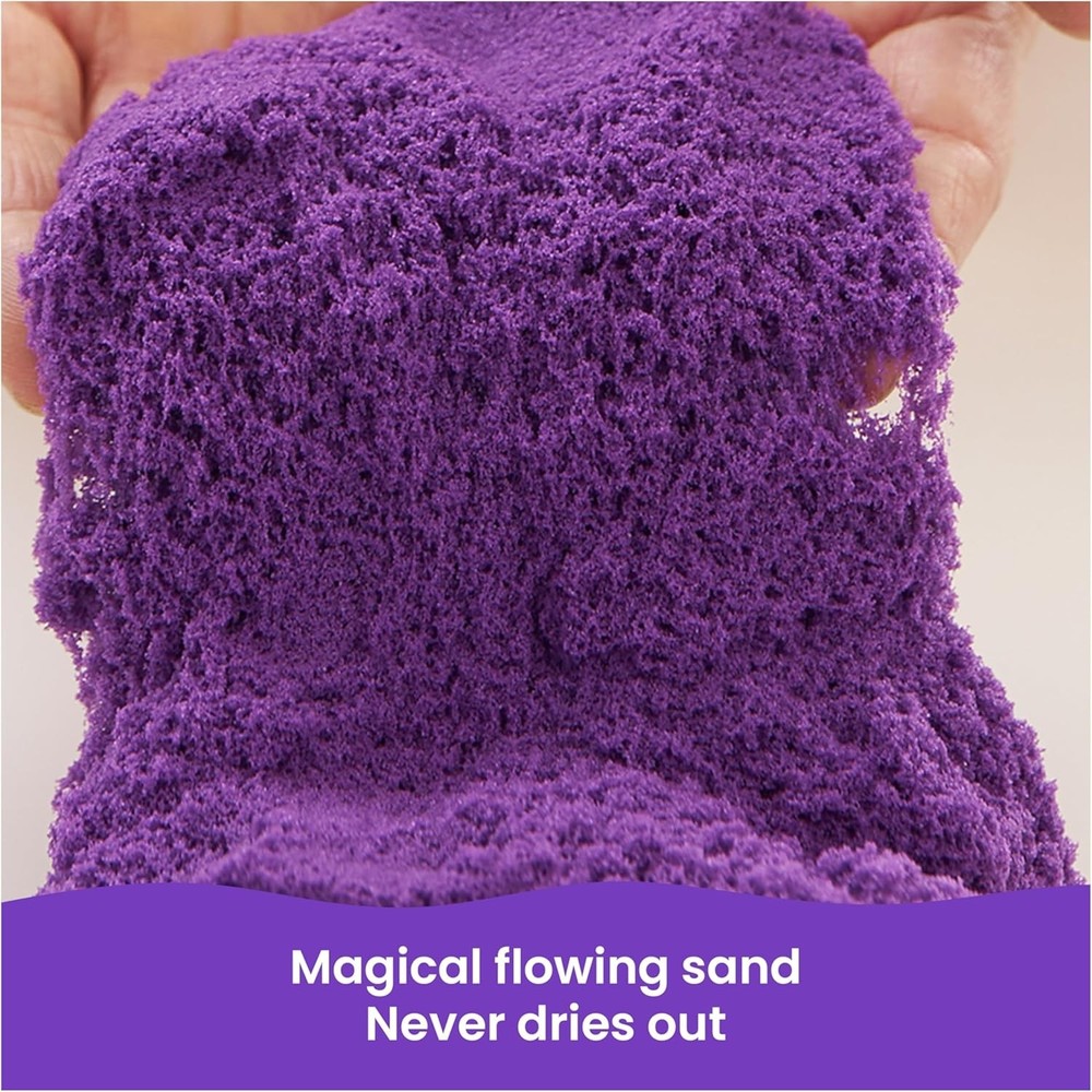 Kinetic Sand, Exclusive 12-Pack Castle Containers, Multi-Color Play Sand Bundle