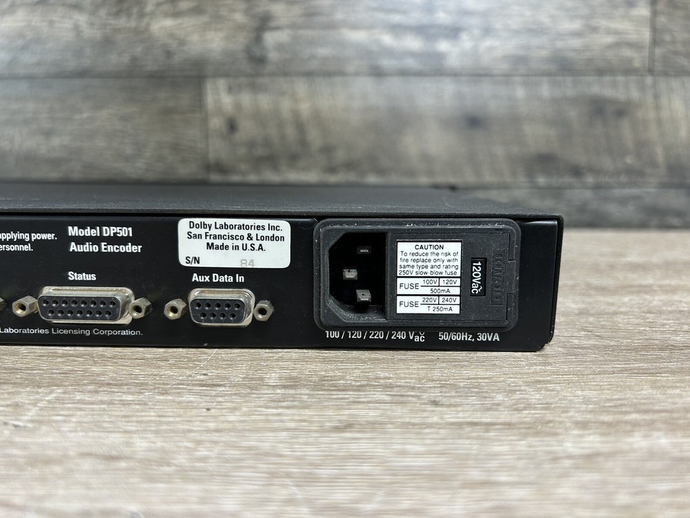 Dolby AC-2 Model DP501 Digital Audio Encoder #1209