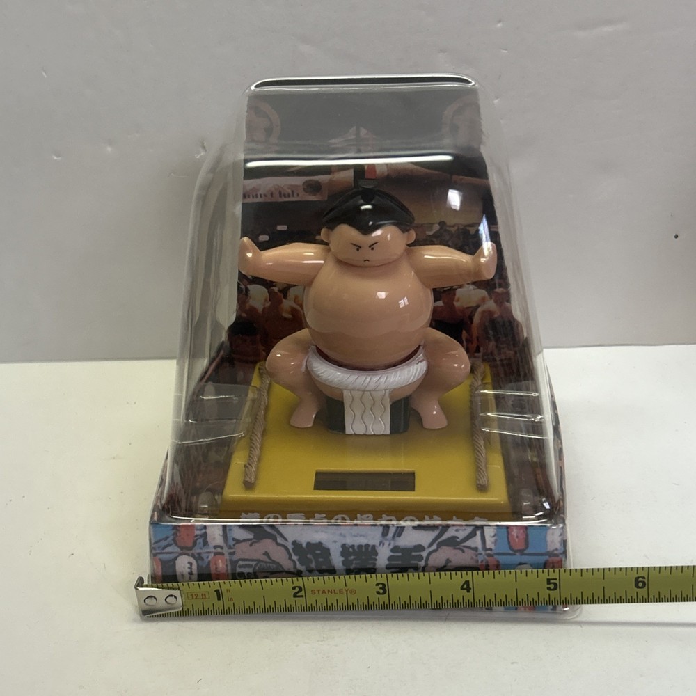 3 Toy Bobble Head Solar Clock