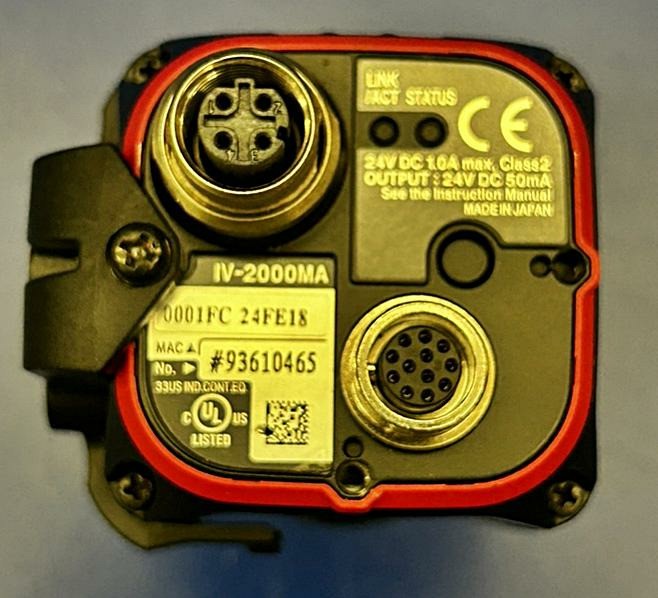 Keyence IV-2000MA Vision Sensor Long Range Monochrome Automatic Focus