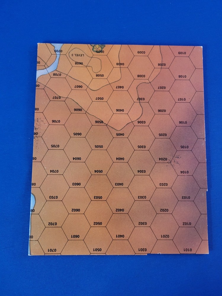 Battletech Mountain Lake Map - FASA