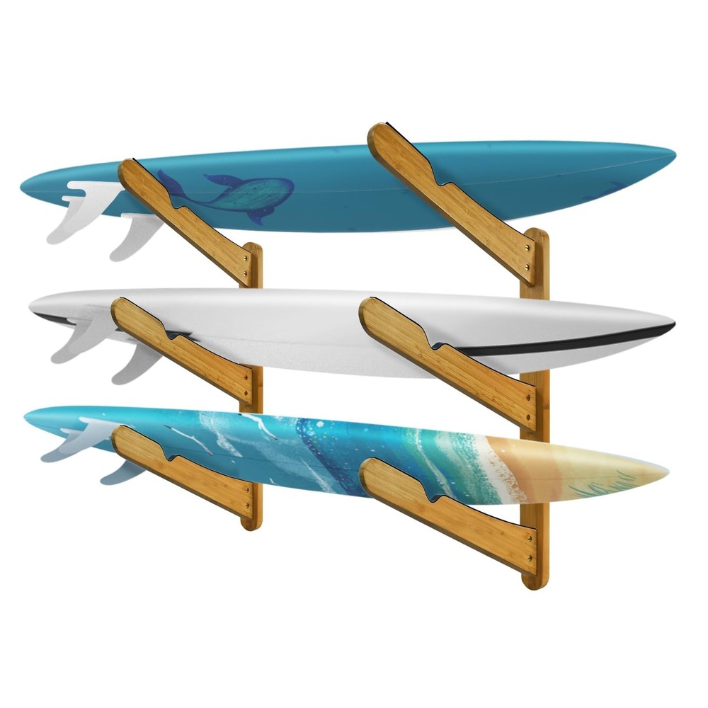 Surfboard Rack for Wall | Surfboard Wall Mount | Surfboard Wall Rack | Paddle...