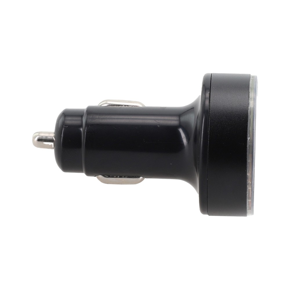 Powerful Car Charger with Multiple USB Outputs and LED Voltage Display