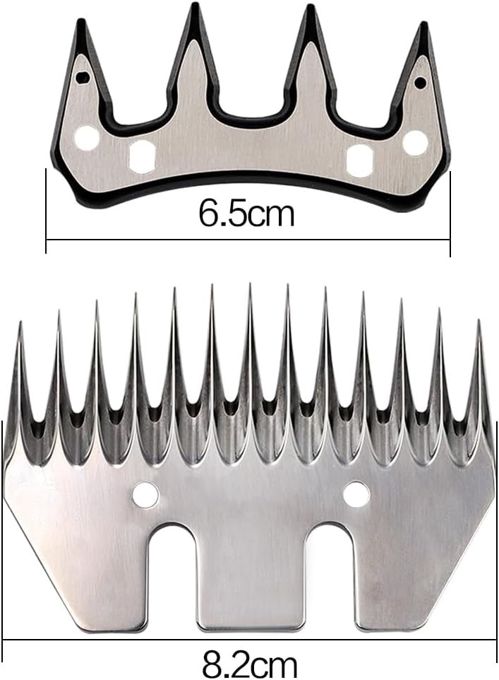 Sheep Shears Replacement Blades, Professional Stainless Steel