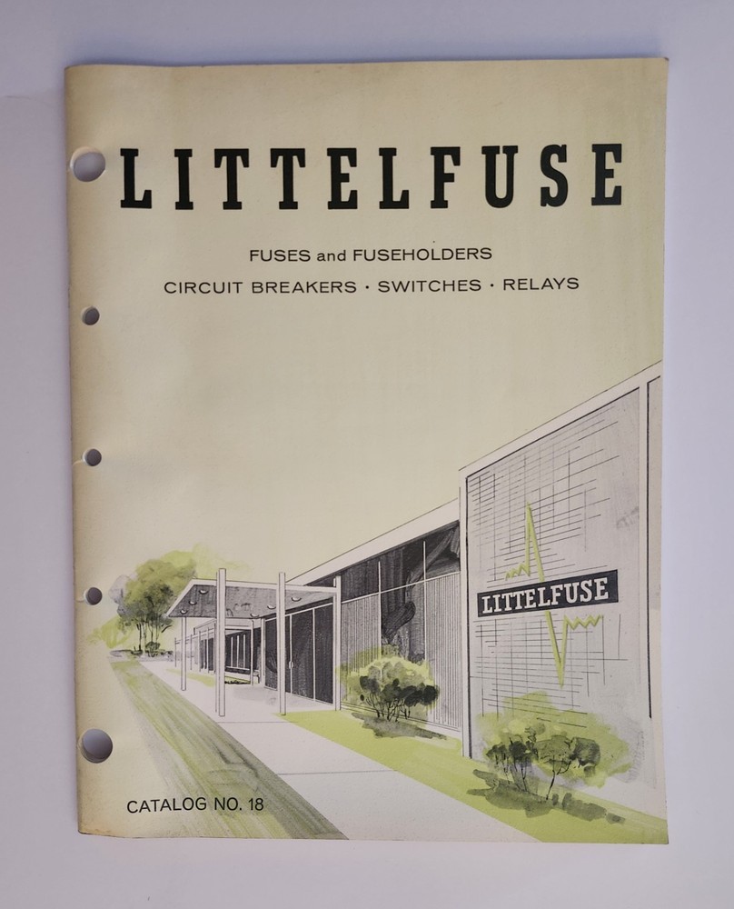 1976 Littelfuse Fuse Catalog No.18 Industrial Electronics Fuseholders Breakers