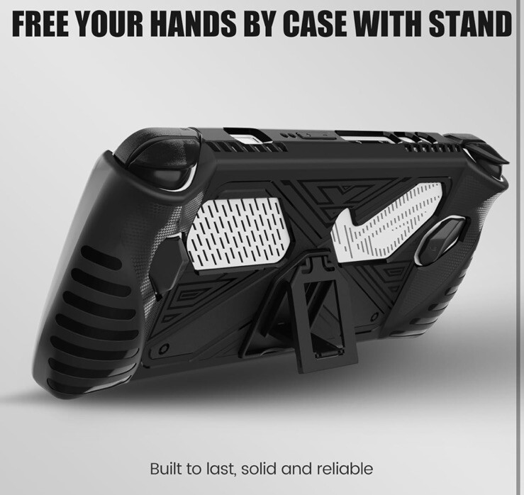 Protective Case with Kickstand+2 Pack Screen Protector+ 4 Joystick Protectors.
