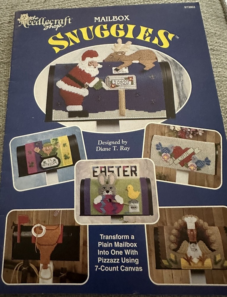 Mailbox Snuggles Plastic Canvas Pattern Mail Box Cover Santa St Patrick Turkey