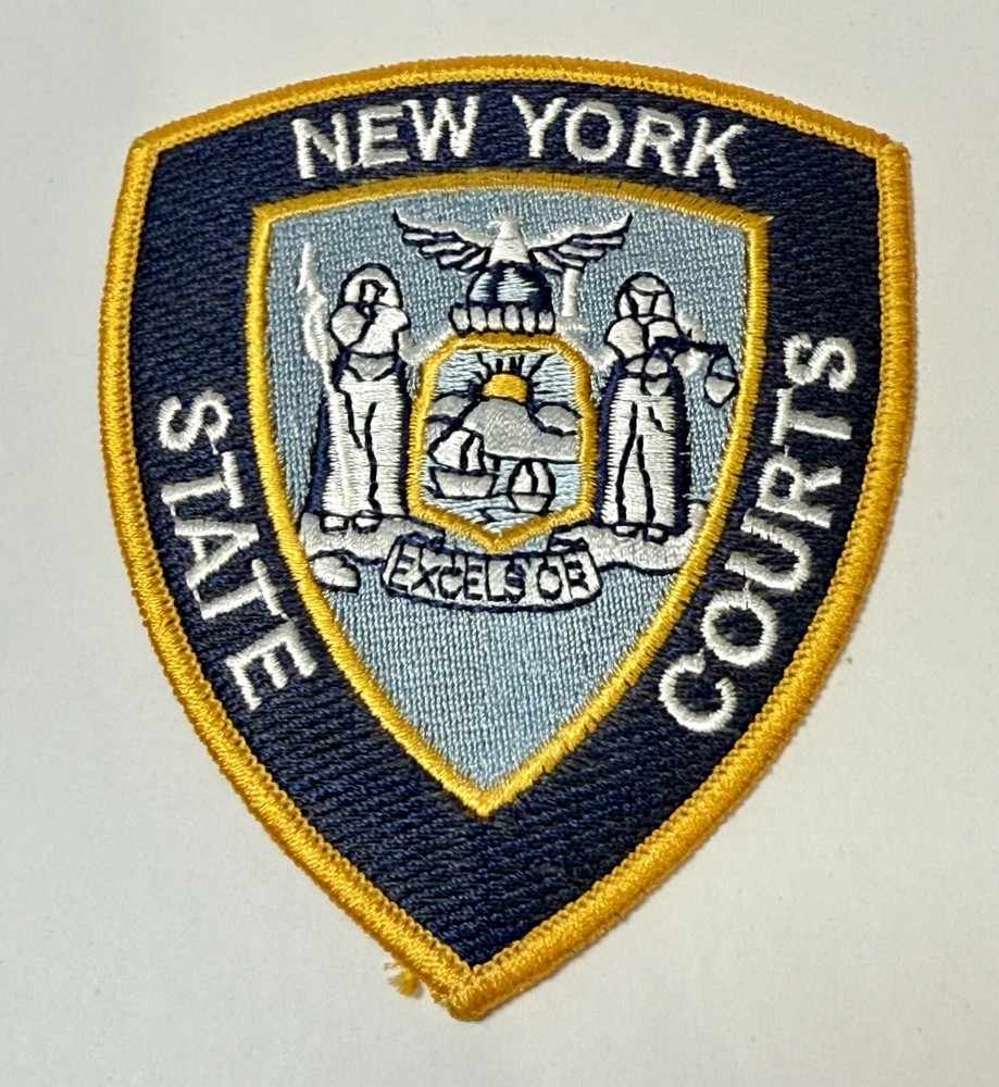 New York State (NYS) Courts Police Patch