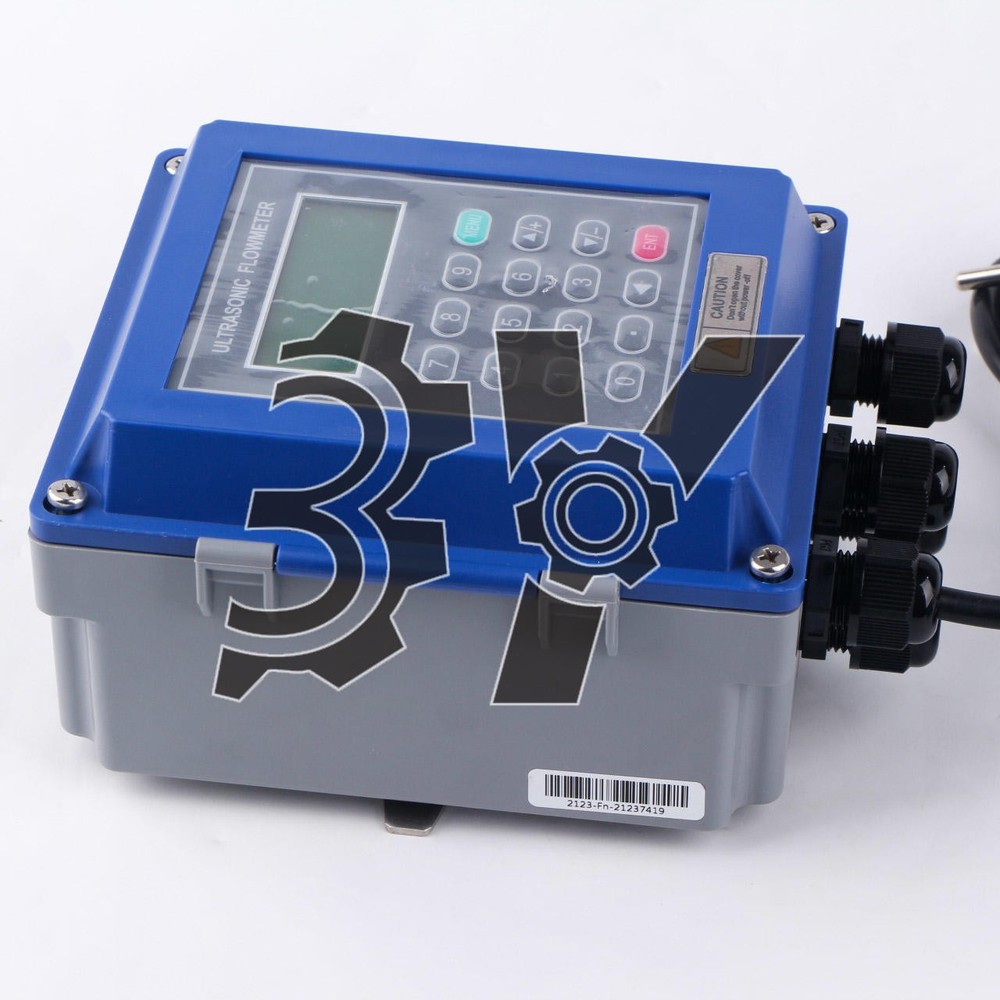 DN15-100mm TUF-2000B Ultrasonic Flow Meter Liquid Flowmeter w/ TS-2 Transducer