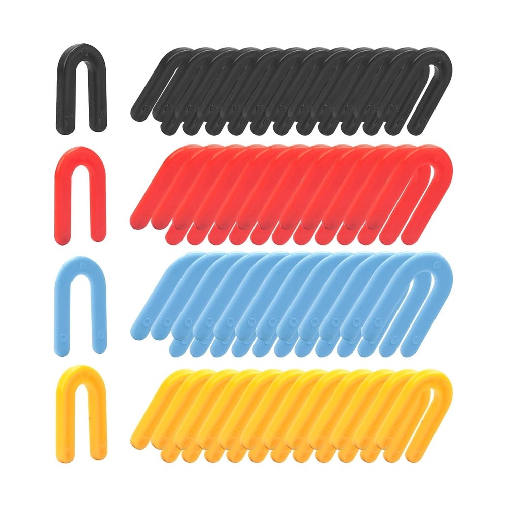 Tile Leveling Plastic Shims, U Shape Design, 400 Count Pack