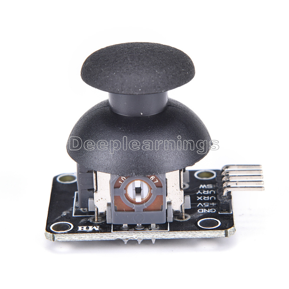 2 PCS JoyStick 5Pin Breakout Module Shield PS2 Joystick Game Controller New