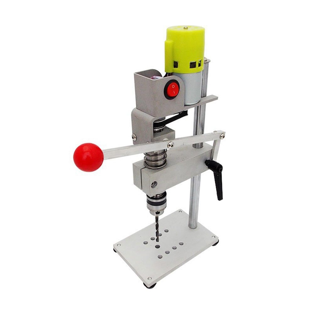 Mini Bench Drill Tool High Precision Portable Bench Woodworking Drilling Machine