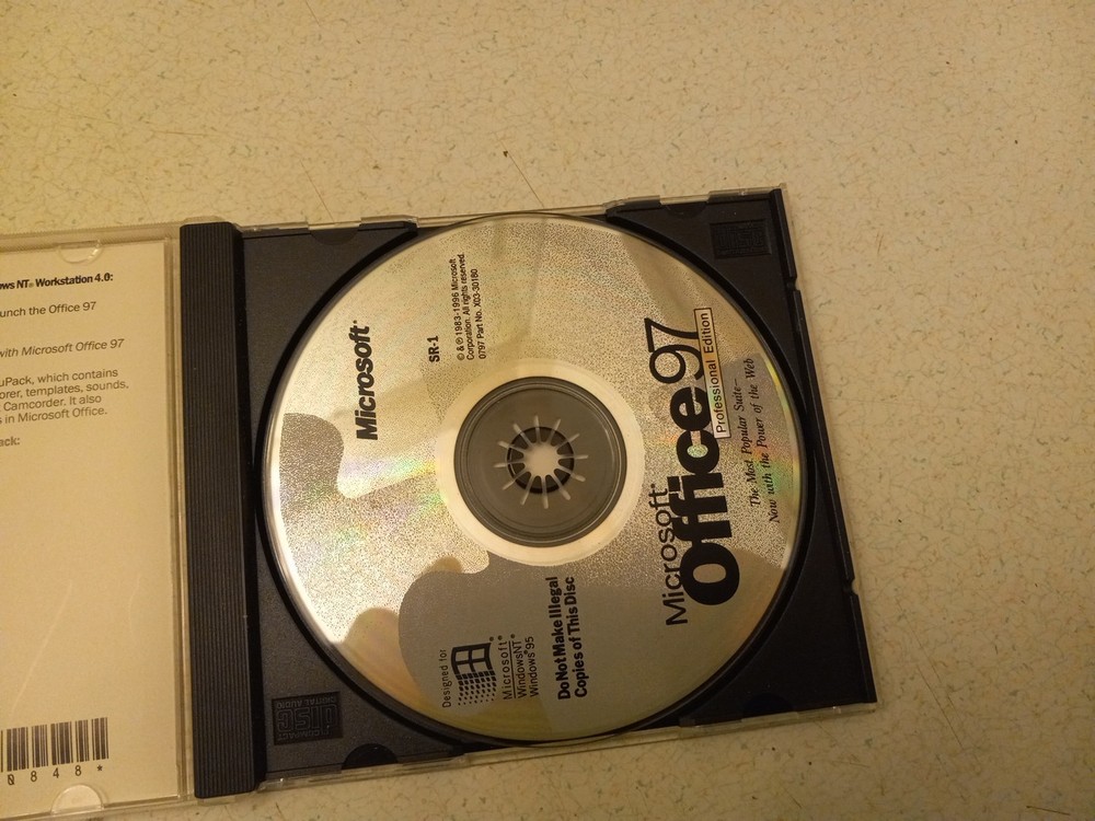 microsoft office 97 professional edition With CD Key