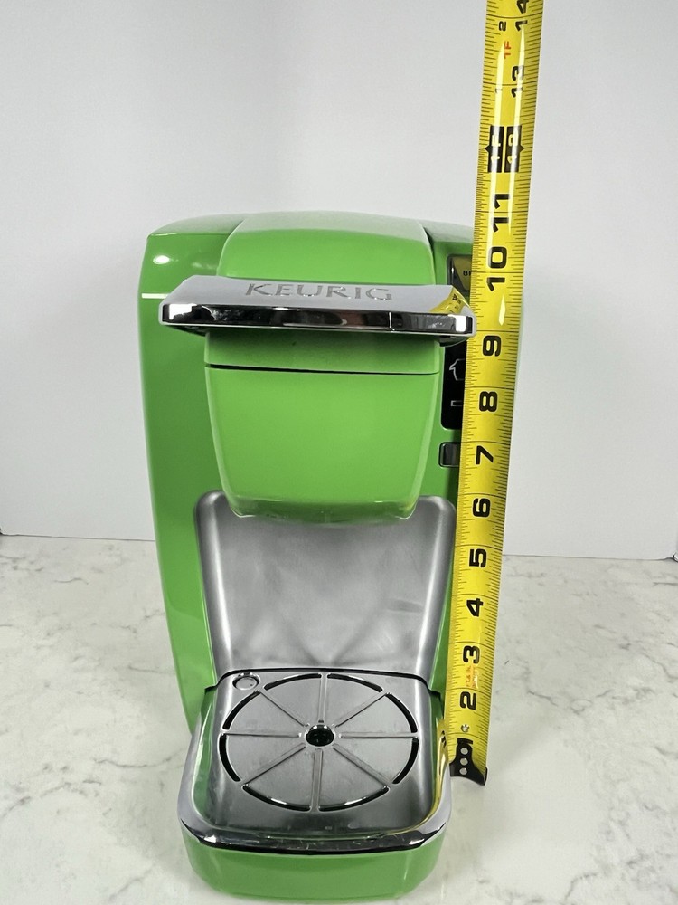 Keurig K10 Mini Plus Single Serving Coffee Maker Lime Green. Working **