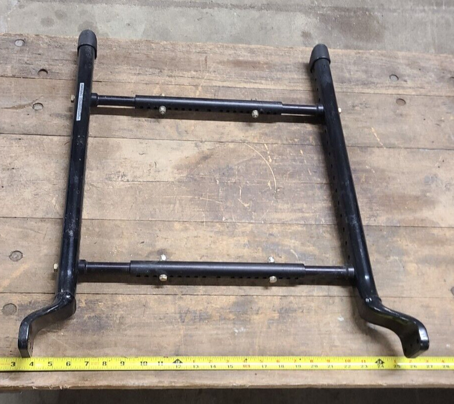 Quickie Iris Tilt Manual Wheelchair Base Side Frame Black