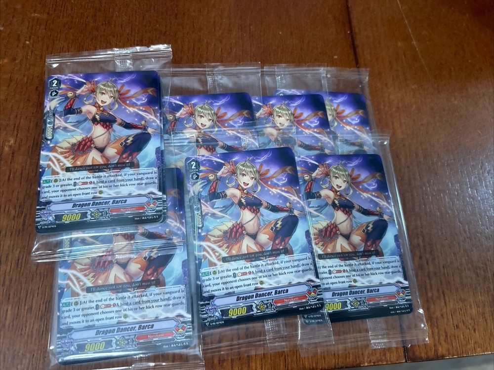 101 Vanguard Card fights Packs New Sealed