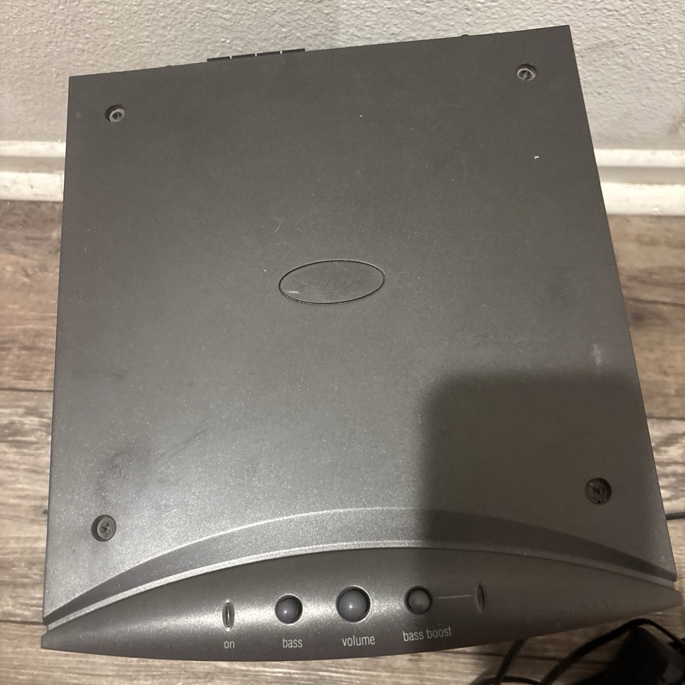 Monsoon MM-1000 Computer subwoofer & Power Cable ONLY - Tested Works!