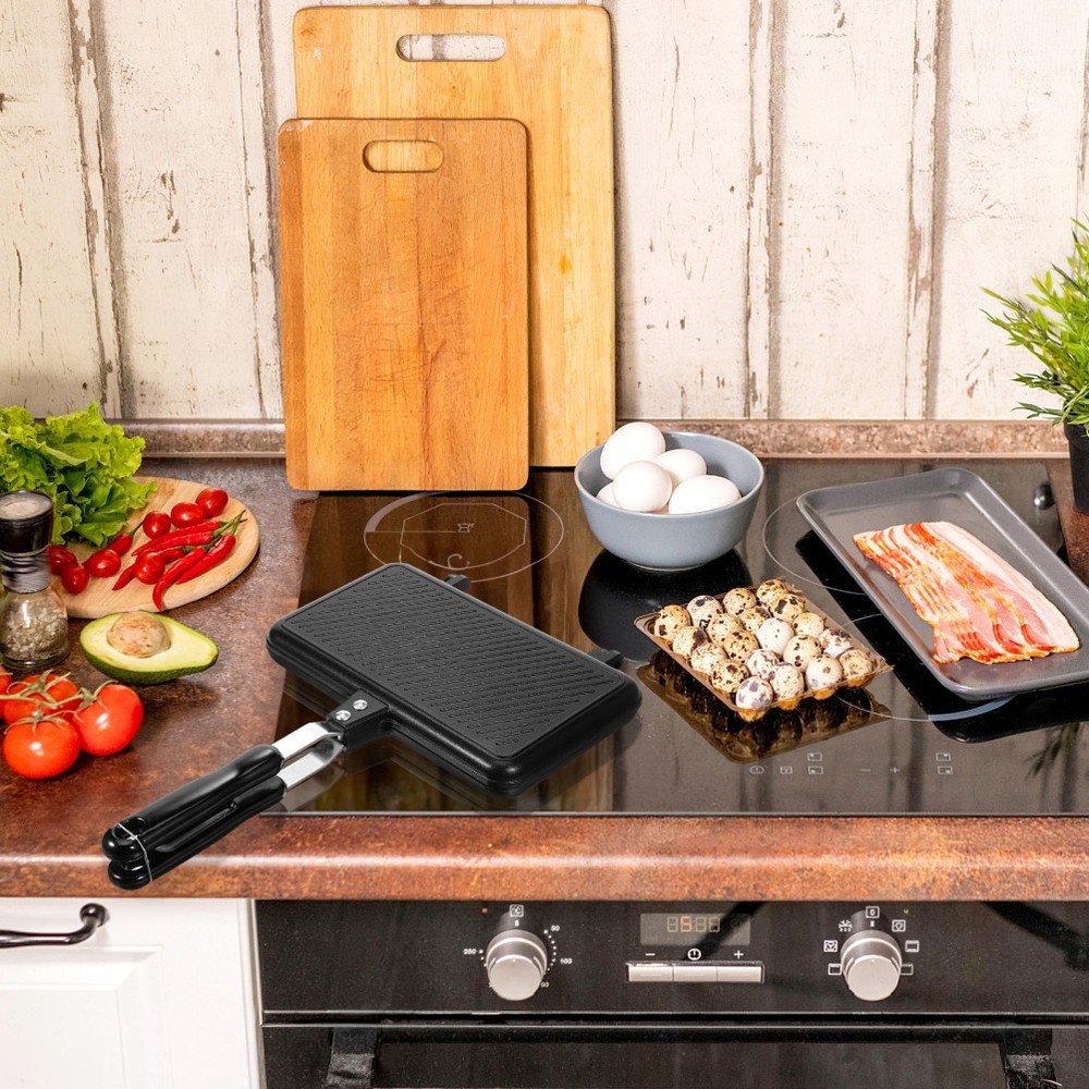 Double-sided Bakeware Baking Plate Sandwich Baking Mold Kitchen Cookware