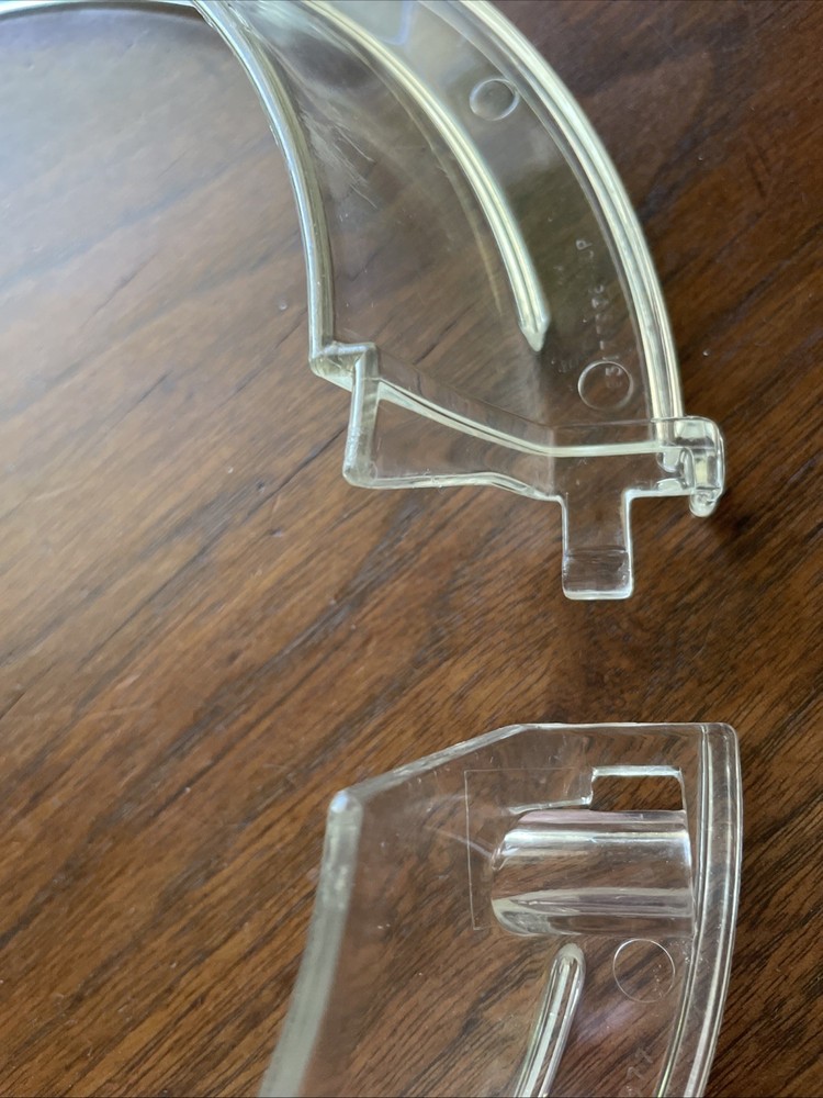 Kitchen Aid Mixer Clear Splash Guard Lid Pour Shield Bowl Spout Replacement 9”