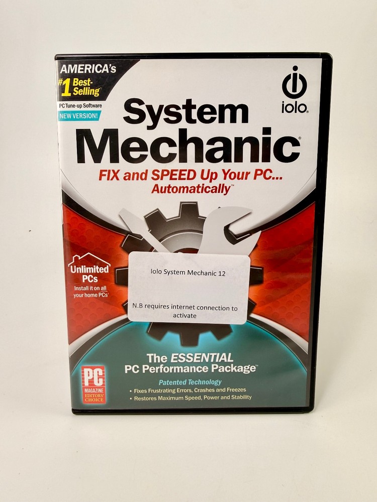System Mechanic Professional by Iolo Technologies (PC; 2011) WITH CODE